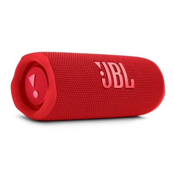 Колонка портативна 2.0 JBL Flip 6, Red, 30 Bт, Bluetooth, живлення від акумулятора, 4800 mAh, IPX7 водонепроникна (JBLFLIP6RED)