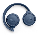 Навушники бездротові JBL Tune 520BT, Blue, Bluetooth, мікрофон, акумулятор 450 mAh, технологія "Pure Bass", підтримка Siri та Google Now (JBLT520BTBLUEU) - Зображення 5