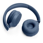 Навушники бездротові JBL Tune 520BT, Blue, Bluetooth, мікрофон, акумулятор 450 mAh, технологія "Pure Bass", підтримка Siri та Google Now (JBLT520BTBLUEU) - Зображення 7