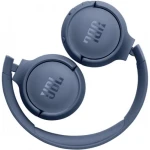 Навушники бездротові JBL Tune 520BT, Blue, Bluetooth, мікрофон, акумулятор 450 mAh, технологія "Pure Bass", підтримка Siri та Google Now (JBLT520BTBLUEU) - Зображення 9