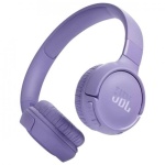 Навушники бездротові JBL Tune 520BT, Purple, Bluetooth, мікрофон, акумулятор 450 mAh, технологія "Pure Bass", підтримка Siri та Google Now (JBLT520BTPUREU)