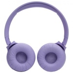 Навушники бездротові JBL Tune 520BT, Purple, Bluetooth, мікрофон, акумулятор 450 mAh, технологія "Pure Bass", підтримка Siri та Google Now (JBLT520BTPUREU) - Зображення 3
