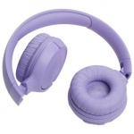 Навушники бездротові JBL Tune 520BT, Purple, Bluetooth, мікрофон, акумулятор 450 mAh, технологія "Pure Bass", підтримка Siri та Google Now (JBLT520BTPUREU) - Зображення 4