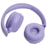 Навушники бездротові JBL Tune 520BT, Purple, Bluetooth, мікрофон, акумулятор 450 mAh, технологія "Pure Bass", підтримка Siri та Google Now (JBLT520BTPUREU) - Зображення 4