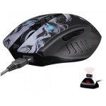 Миша Bloody R80 Plus Skul Black, Laser, Wireless+USB, 4000 cpi, metal feet, підсвічування - Зображення 2