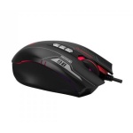 Миша Bloody ES7, Esports Black, USB, оптична (сенсор PixArt), 100-6000 cpi, 15G, 45 IPS, RGB підсвічування, 8 програмованих кнопок, 1.8 м - Зображення 2