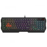 Клавіатура Bloody B135N, Black, USB, ігрова, неонове підсвічування