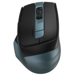 Миша A4Tech Fstyler FB35CS, Midnight Green, USB, бездротова безшумна, оптична, BT+RF (Combo), 1200/1600/2000/2400 dpi, 125 Hz, 6 кнопок, вбудований Li акумулятор