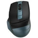 Миша A4Tech Fstyler FB35CS, Midnight Green, USB, бездротова безшумна, оптична, BT+RF (Combo), 1200/1600/2000/2400 dpi, 125 Hz, 6 кнопок, вбудований Li акумулятор
