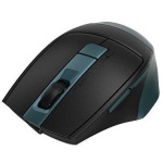 Миша A4Tech Fstyler FB35CS, Midnight Green, USB, бездротова безшумна, оптична, BT+RF (Combo), 1200/1600/2000/2400 dpi, 125 Hz, 6 кнопок, вбудований Li акумулятор - Зображення 2