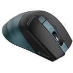 Миша A4Tech Fstyler FB35CS, Midnight Green, USB, бездротова безшумна, оптична, BT+RF (Combo), 1200/1600/2000/2400 dpi, 125 Hz, 6 кнопок, вбудований Li акумулятор - Зображення 3