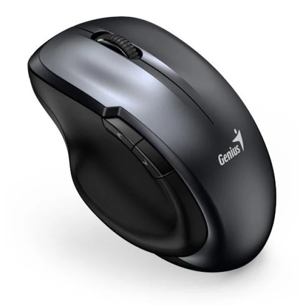 Миша бездротова Genius Ergo 8200S, Iron Grey, USB 2.4 GHz, оптична (сенсор BlueEye), 1200 dpi, 5 кнопок, 1xAA