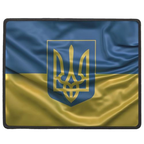Килимок GTL Gaming S, Прапор і Герб, 250x210х2 мм, антиковзна основа, захист від вологи