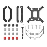 Кулер для процесора ID-Cooling SE-224-XTS Black, 1x120 мм, алюміній/мідь, Intel: 1700/1200/1150/1151/1155/1156, AMD: AM4/AM5, 120x151x75 мм, 4-pin PWM, до 220 Вт - Зображення 5