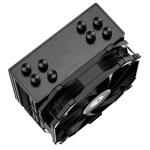 Кулер для процесора ID-Cooling SE-224-XTS Mini Black, 1x120 мм, алюміній/мідь, Intel: 1700/1200/1150/1151/1155/1156, AMD: AM4/AM5, 120x134x76 мм, 4-pin PWM, до 180 Вт - Зображення 2