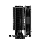 Кулер для процесора ID-Cooling SE-224-XTS Mini Black, 1x120 мм, алюміній/мідь, Intel: 1700/1200/1150/1151/1155/1156, AMD: AM4/AM5, 120x134x76 мм, 4-pin PWM, до 180 Вт - Зображення 3