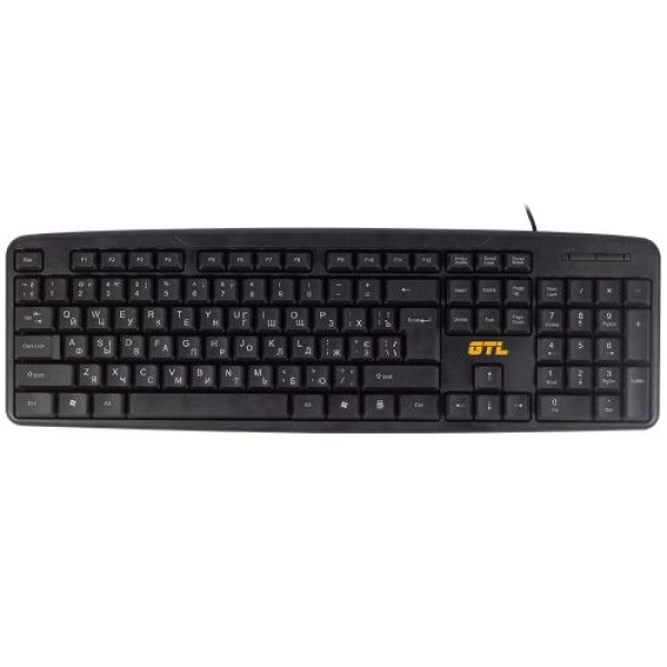 Клавіатура GTL 8125 Black, USB, Standard Office