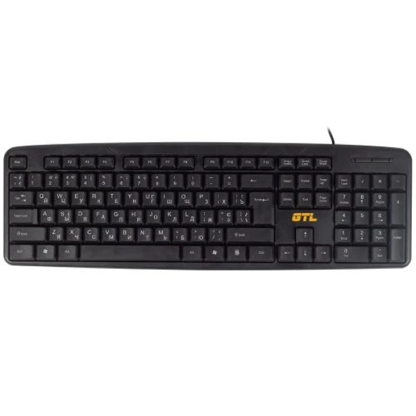 Клавіатура GTL 8125 Black, USB, Standard Office