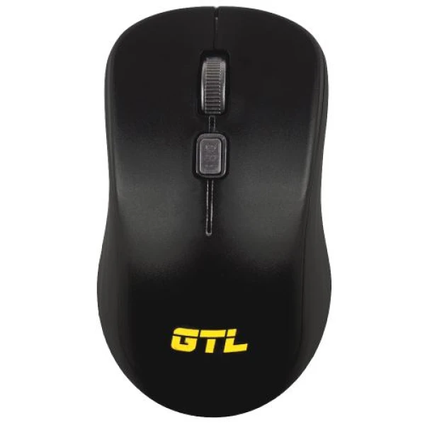 Миша GTL 4W250 Black, 4D 2.4G Wireless, Optical, USB, 800-1200-1600 dpi, 2xAAA