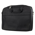 Сумка для ноутбука 17.3" Okade B023, Black, нейлон, додатковий захист відсіку для ноутбука, плечовий ремінь, металева блискавка, велика кишеня для аксесуарів, тримач для валізи - Зображення 2