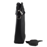 Сумка для ноутбука 17.3" Okade B023, Black, нейлон, додатковий захист відсіку для ноутбука, плечовий ремінь, металева блискавка, велика кишеня для аксесуарів, тримач для валізи - Зображення 3