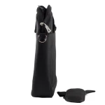 Сумка для ноутбука 17.3" Okade B023, Black, нейлон, додатковий захист відсіку для ноутбука, плечовий ремінь, металева блискавка, велика кишеня для аксесуарів, тримач для валізи - Зображення 3