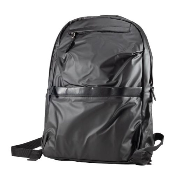 Рюкзак для ноутбука 16" Okade S9902, Black, еко-шкіра, кріплення для валізи