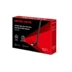 Мережевий адаптер Mercusys MU6H, Black, USB, WiFi 5, 5 GHz (433 Мбіт/с) / 2.4 GHz (200 Мбіт/с), 1 зовнішня антена з високим коефіцієнтом посилення 5 дБі - Зображення 3