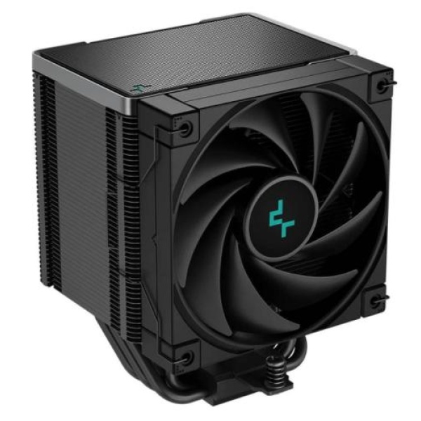Кулер для процесора Deepcool AK500 Zero Dark, Black, алюміній/мідь, 1x120 мм PWM, для Intel 115x/1200/1700/2011/2066, AMD AM4/AM5 (R-AK500-BKNNMT-G-1)