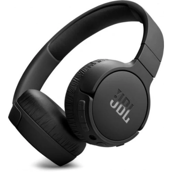 Навушники JBL Tune 670NC, Black, Bluetooth 5.3/3.5 мм, мікрофон, технологія "Pure Bass", складаються, підтримка Siri и Google Now (JBLT670NCBLK)