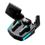 Навушники бездротові Canyon GTWS-2 "DoubleBee", Black, Bluetooth 5.3, мікрофон, динаміки 13 мм, зарядний бокс з LED дисплеєм (CND-GTWS2B) - Зображення 2