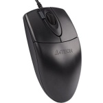Миша A4Tech OP-620DS, Black, USB, оптична, 1000 dpi, 4 кнопки, безшумний клік, 1.5 м - Зображення 2