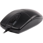 Миша A4Tech OP-620DS, Black, USB, оптична, 1000 dpi, 4 кнопки, безшумний клік, 1.5 м - Зображення 3