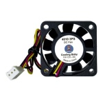 Вентилятор 40 мм, Cooling Baby, Black, 40х40х10 мм, 5000 об/хв, 22 дБ, 12V / 0.11A, 3-pin (4010 3PS)