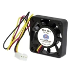 Вентилятор 40 мм, Cooling Baby, Black, 40х40х10 мм, 5000 об/хв, 22 дБ, 12V / 0.11A, 3-pin (4010 3PS) - Зображення 3