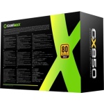 Блок живлення 850 Вт, GameMax GX-850, Black, модульний, 80+ Gold, Active PFC, 12 см, 3xMolex / 6xSATA / 4x6+2-pin / 2x4+4-pin / 1x20+4-pin, захист OVP / UVP / OCP / OLP / OPP / SCP - Зображення 9