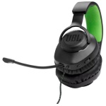 Навушники JBL Quantum 100X Console, Black, 3.5 мм, мікрофон, динаміки 40 мм, технологія "QuantumSOUND Signature", 1.2 м (JBLQ100XBLKGRN) - Зображення 7