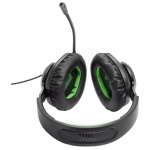 Навушники JBL Quantum 100X Console, Black, 3.5 мм, мікрофон, динаміки 40 мм, технологія "QuantumSOUND Signature", 1.2 м (JBLQ100XBLKGRN) - Зображення 9