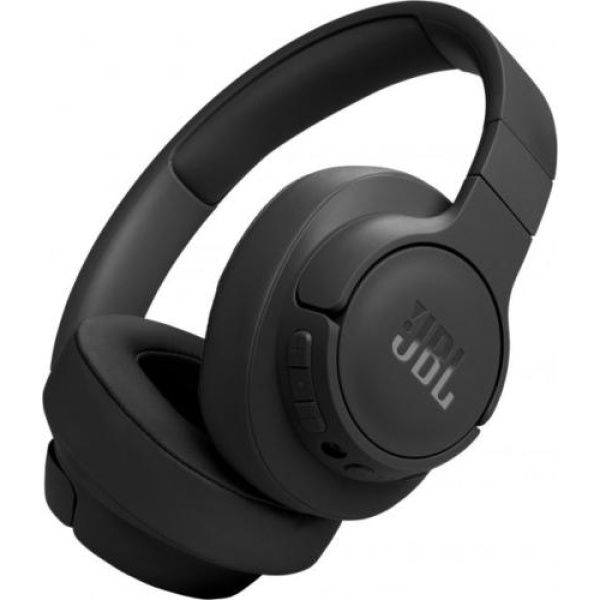 Навушники бездротові JBL Tune 770NC, Black, Bluetooth, мікрофон, акумулятор 690 mAh, технологія "Pure Bass", кнопки на чашках навушників, швидка зарядка (JBLT770NCBLK)