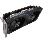 Відеокарта GeForce RTX 3050, Asus, DUAL OC V2, 8Gb GDDR6, 128-bit, DVI-D/HDMI/DP, 1852/14000 MHz, 6-pin (DUAL-RTX3050-O8G-V2) - Зображення 3