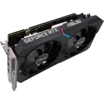 Відеокарта GeForce RTX 3050, Asus, DUAL OC V2, 8Gb GDDR6, 128-bit, DVI-D/HDMI/DP, 1852/14000 MHz, 6-pin (DUAL-RTX3050-O8G-V2) - Зображення 3