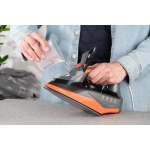 Праска Ardesto IR-C2233-GR, Black/Orange, 2200W, кераміка, паровий удар, резервур 340мл, захист від кальцинації, антикрапля, плавне регулювання потужності пари, автоматичне відключення - Зображення 9