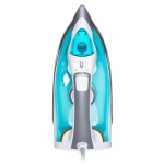 Праска Ardesto IR-C2228-TQ, White/Blue, 2200W, кераміка, паровий удар, постійний пар 35г/хв, резервур 280мл, вертикальне відпарювання, захист від кальцинації, антикрапля, плавне регулювання потужності пари, автоматичне відключення - Зображення 4
