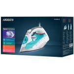 Праска Ardesto IR-C2228-TQ, White/Blue, 2200W, кераміка, паровий удар, постійний пар 35г/хв, резервур 280мл, вертикальне відпарювання, захист від кальцинації, антикрапля, плавне регулювання потужності пари, автоматичне відключення - Зображення 8