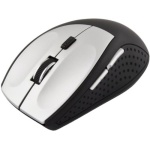 Миша бездротова Esperanza "Andromeda", Black/Silver, Bluetooth, оптична, 2400 dpi, 6 кнопок, 2xAAA (EM123S)