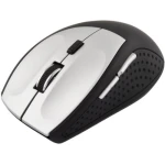 Миша бездротова Esperanza "Andromeda", Black/Silver, Bluetooth, оптична, 2400 dpi, 6 кнопок, 2xAAA (EM123S)