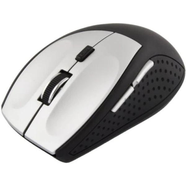 Миша бездротова Esperanza "Andromeda", Black/Silver, Bluetooth, оптична, 2400 dpi, 6 кнопок, 2xAAA (EM123S)