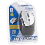 Миша бездротова Esperanza "Andromeda", Black/Silver, Bluetooth, оптична, 2400 dpi, 6 кнопок, 2xAAA (EM123S) - Зображення 5