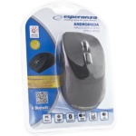 Миша бездротова Esperanza "Andromeda", Black, Bluetooth, оптична, 2400 dpi, 6 кнопок, 2xAAA (EM123K) - Зображення 5