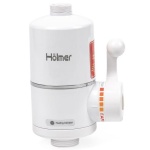 Водонагрівач проточний Holmer HHW-202L, White, 3000W, механічне керування, IPX4, LED дисплей, захист від включення без води, захист від перегріву - Зображення 2